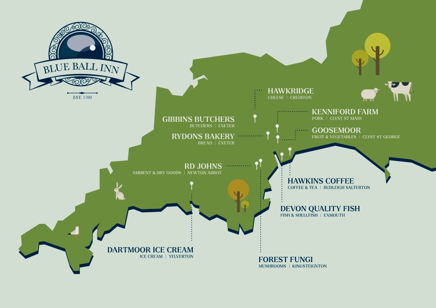 Blue Ball - Supplier Map Blue ball supplier map